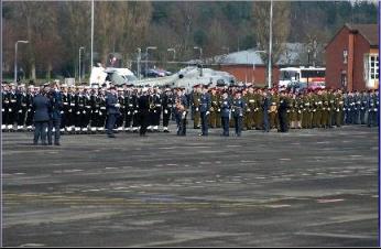 DCAE Cosford Vesting Day 